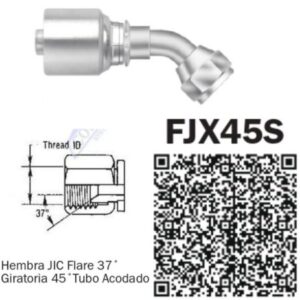 CONNECTION 4FJX45S-04 FOR 04 HOSE