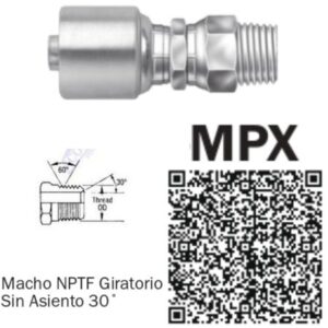 4MPX-04 CONNECTION FOR 04 HOSE