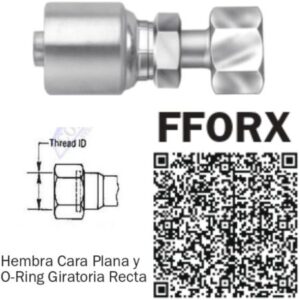 6FFORX-08 CONNECTION FOR 8 HOSE