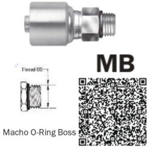 CONNECTION 6MB-06FOR 6 HOSE
