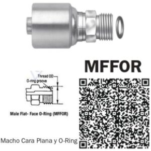 6MFFOR-06 CONNECTION FOR 6 HOSE