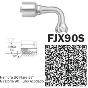CONNECTION 8FJX90S-08 FOR 8 HOSE