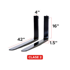 CLASS 2 BLADE 4X1.5X42 INCHES (2 PIECE)
