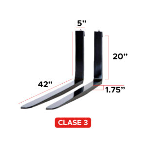CLASS 3 BLADE 5X1.75X42 INCHES (2 PIECE)