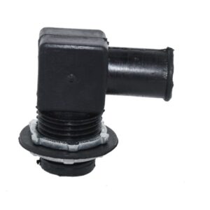 RETURN ELBOW WITH GASKET AND LOCK NUTS (FOR REGULATOR J, COBRA, MIXER 100)