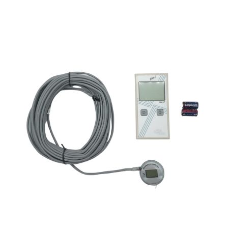 DOMESTIC METER WITH CABLE WITH LITER AND PERCENTAGE TYPE MEASUREMENT (BATTERY ELIMINATOR)